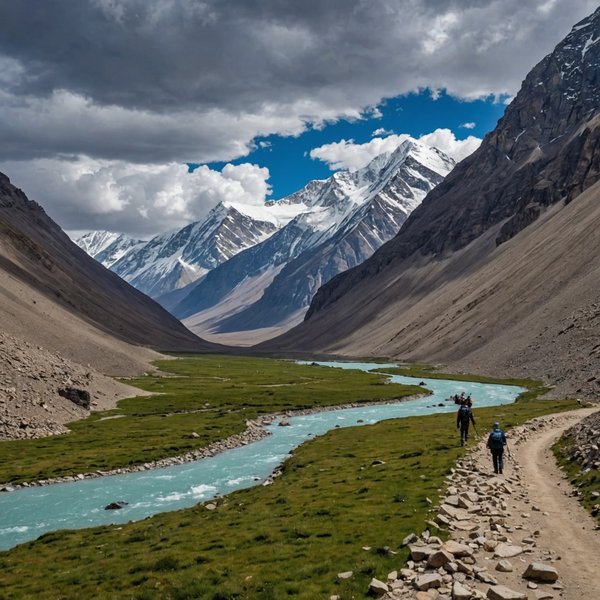Quels sont les meilleurs itinéraires pour un trek dans le parc national de Zanskar, Inde?